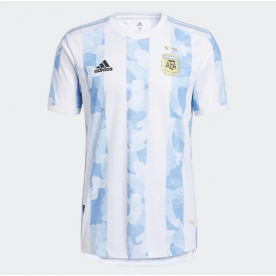 Camisola Argentina Equipamento Primeiro 2021 Manga Curta